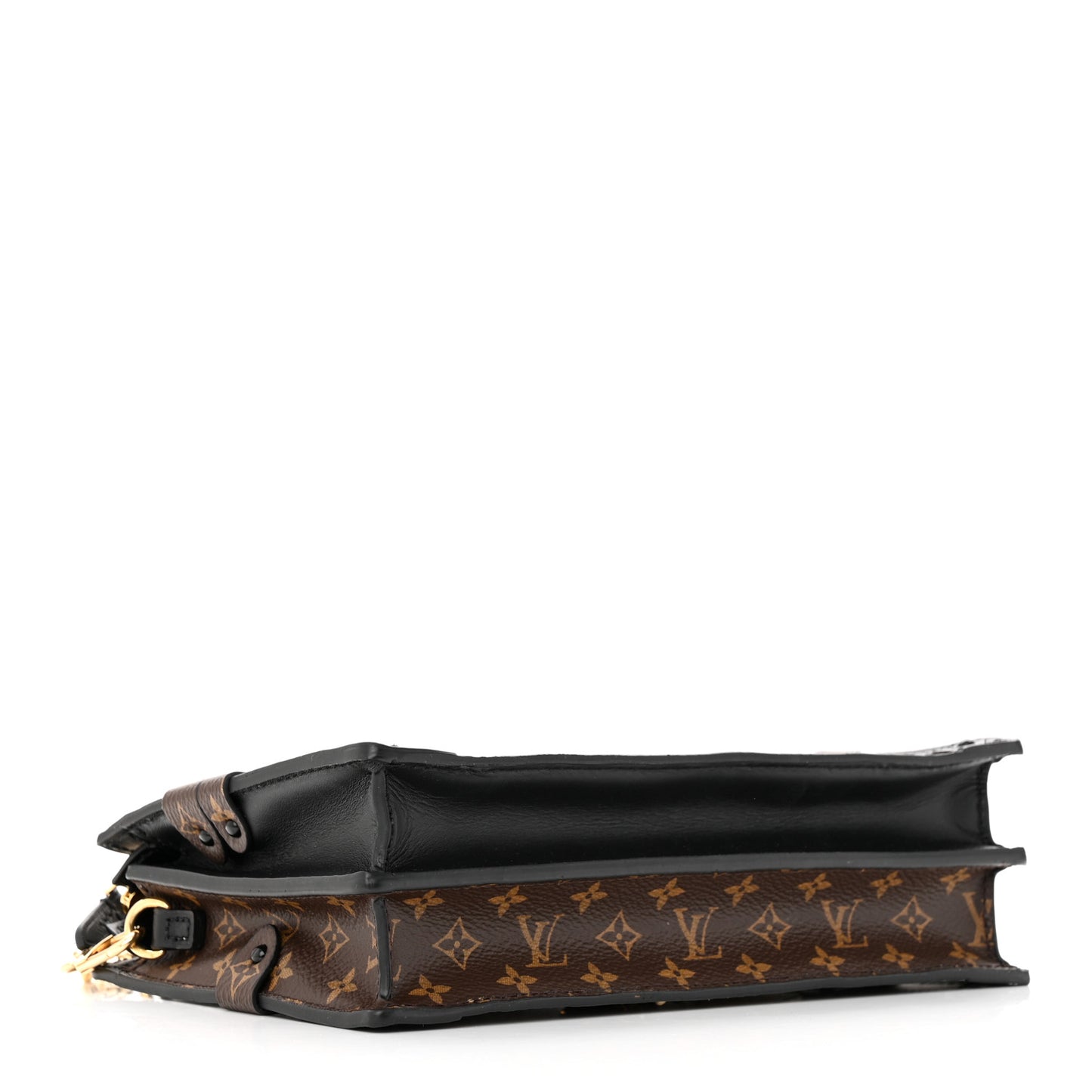 Reverse Monogram Trunk Clutch