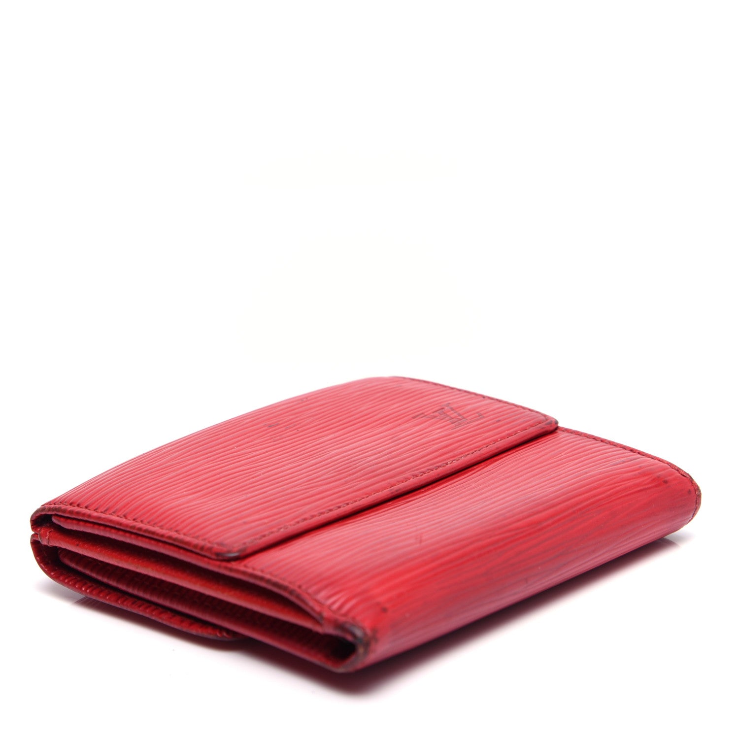 Louis Vuitton Epi Elise Wallet Castillan Red 4 of 13