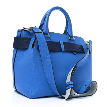 Burberry Soft Grain Calfskin Small Belt Bag Hydrangea Blue 3 of 10