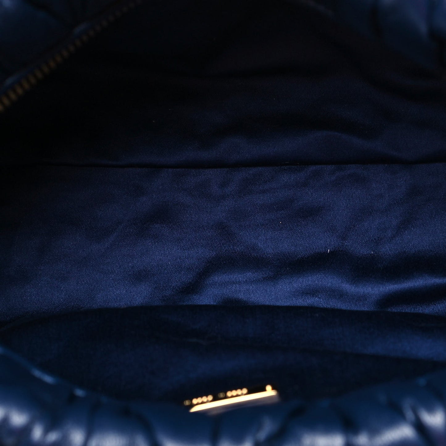 Nappa Matelasse Shoulder Bag Bleuette