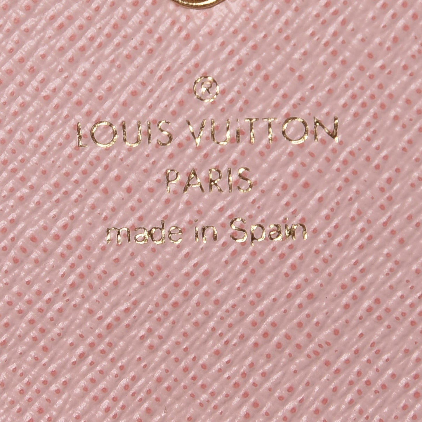 Monogram Rosalie Coin Purse Rose Ballerine