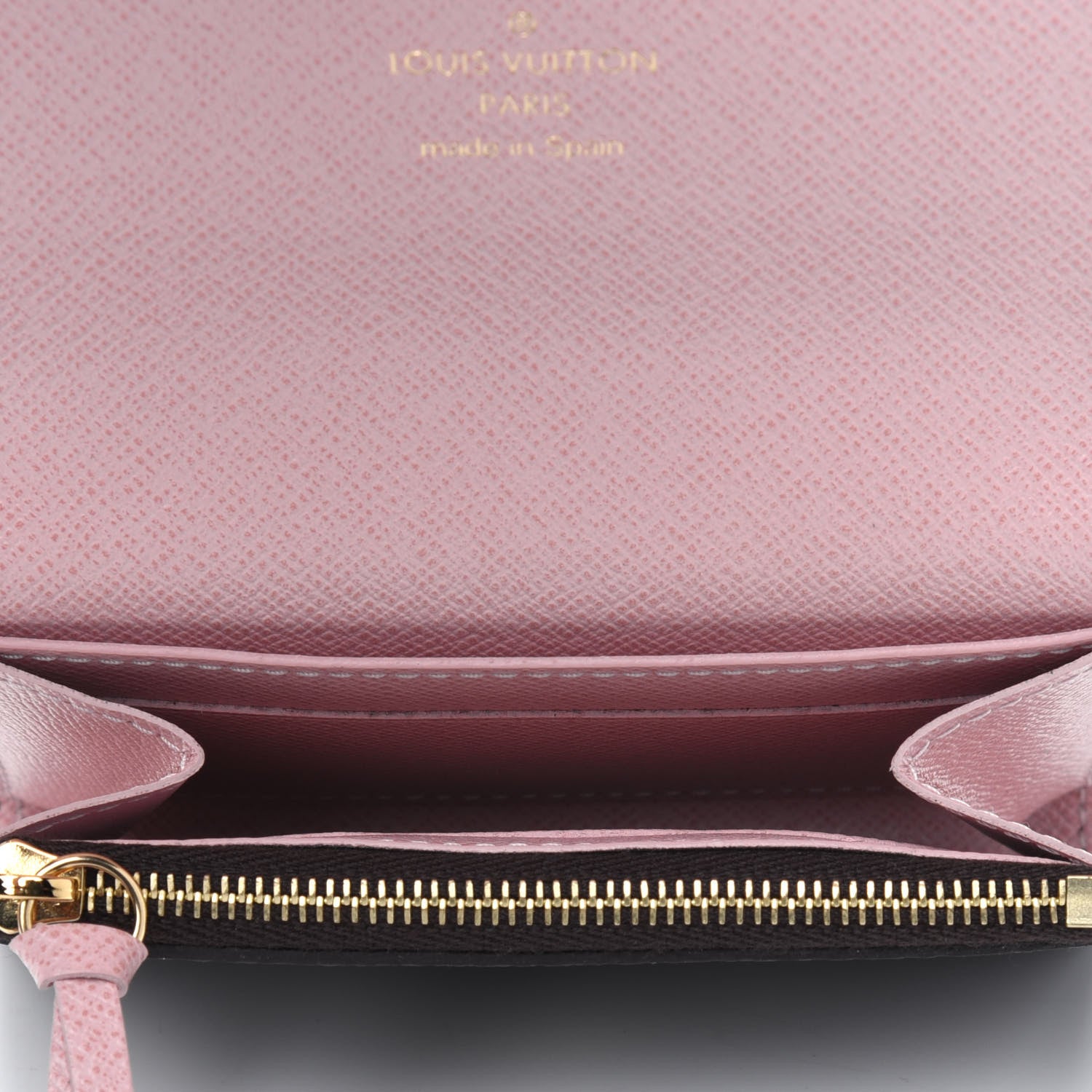 Louis Vuitton Monogram Rosalie Coin Purse Rose Ballerine 3 of 4