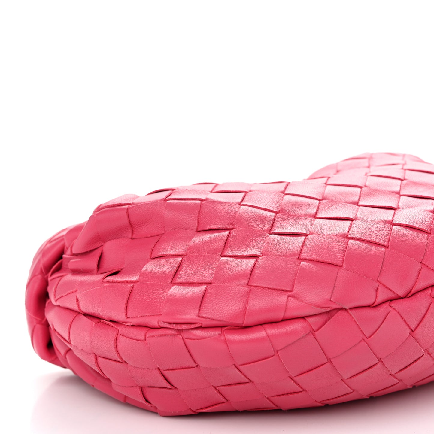 Nappa Intrecciato Mini Jodie Cranberry