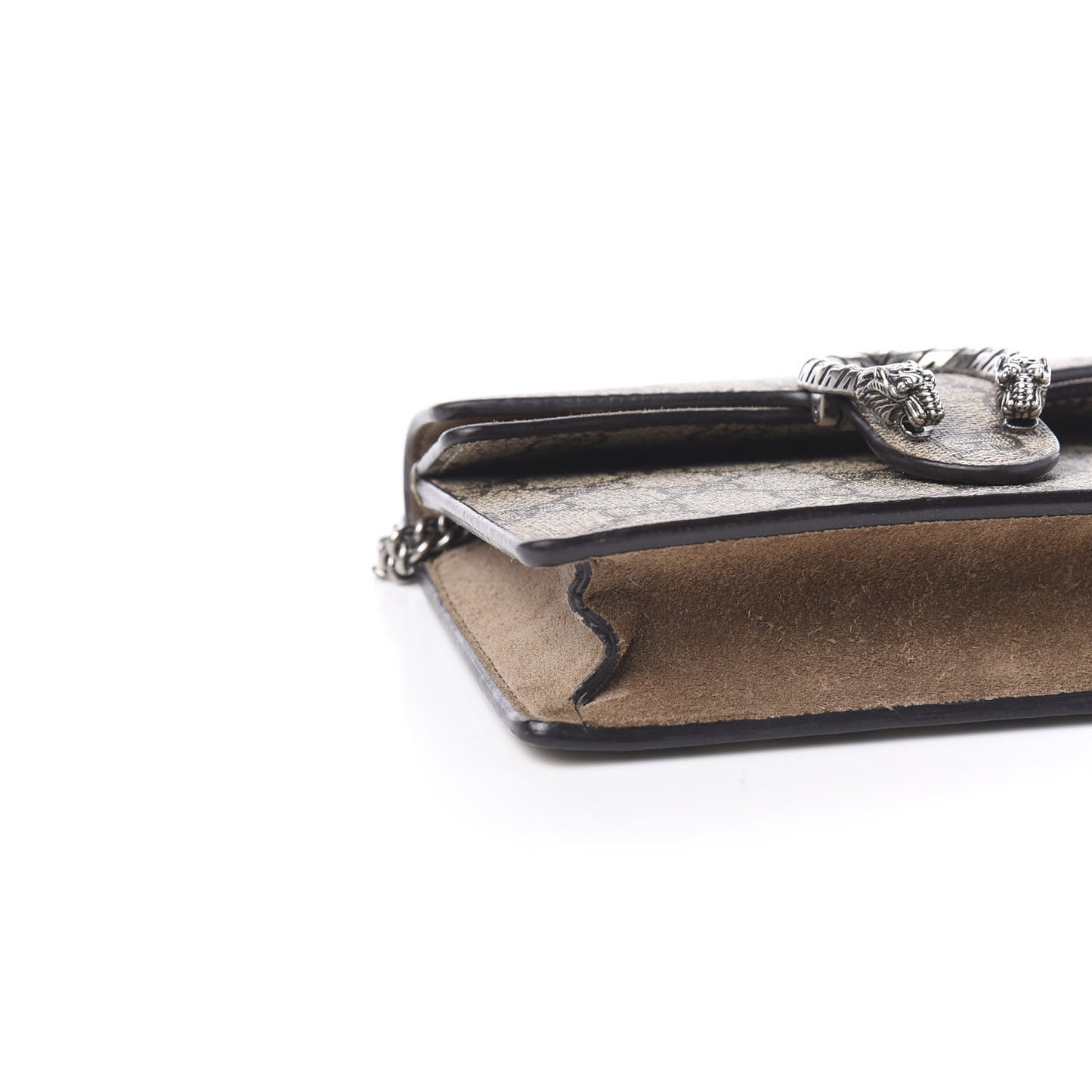 GG Supreme Monogram Super Mini Dionysus Shoulder Bag Taupe