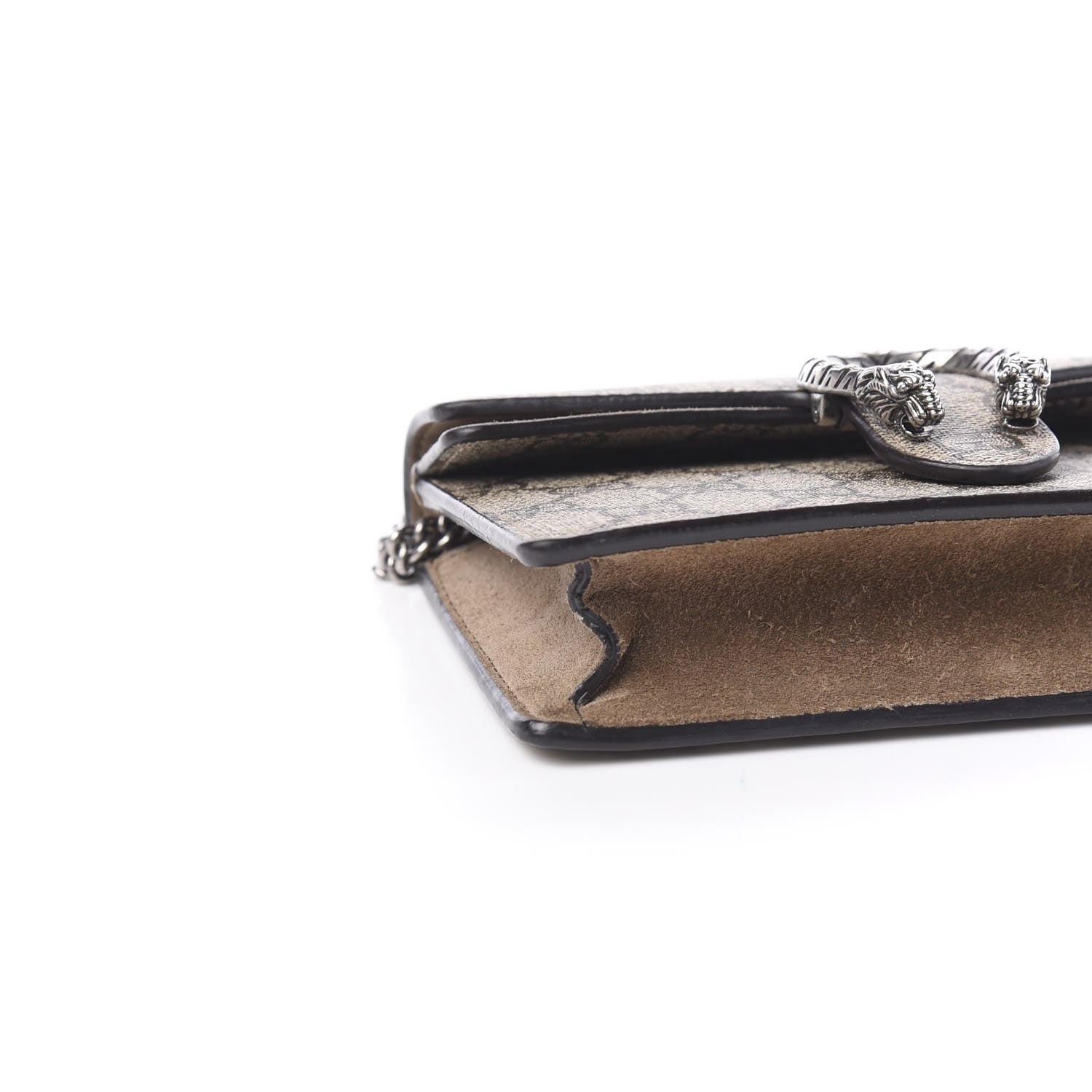 Gucci GG Supreme Monogram Super Mini Dionysus Shoulder Bag Taupe 8 of 10