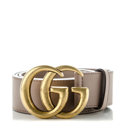 Gucci Calfskin Double G 40mm Belt 85 34 Porcelain Rose 1 of 5
