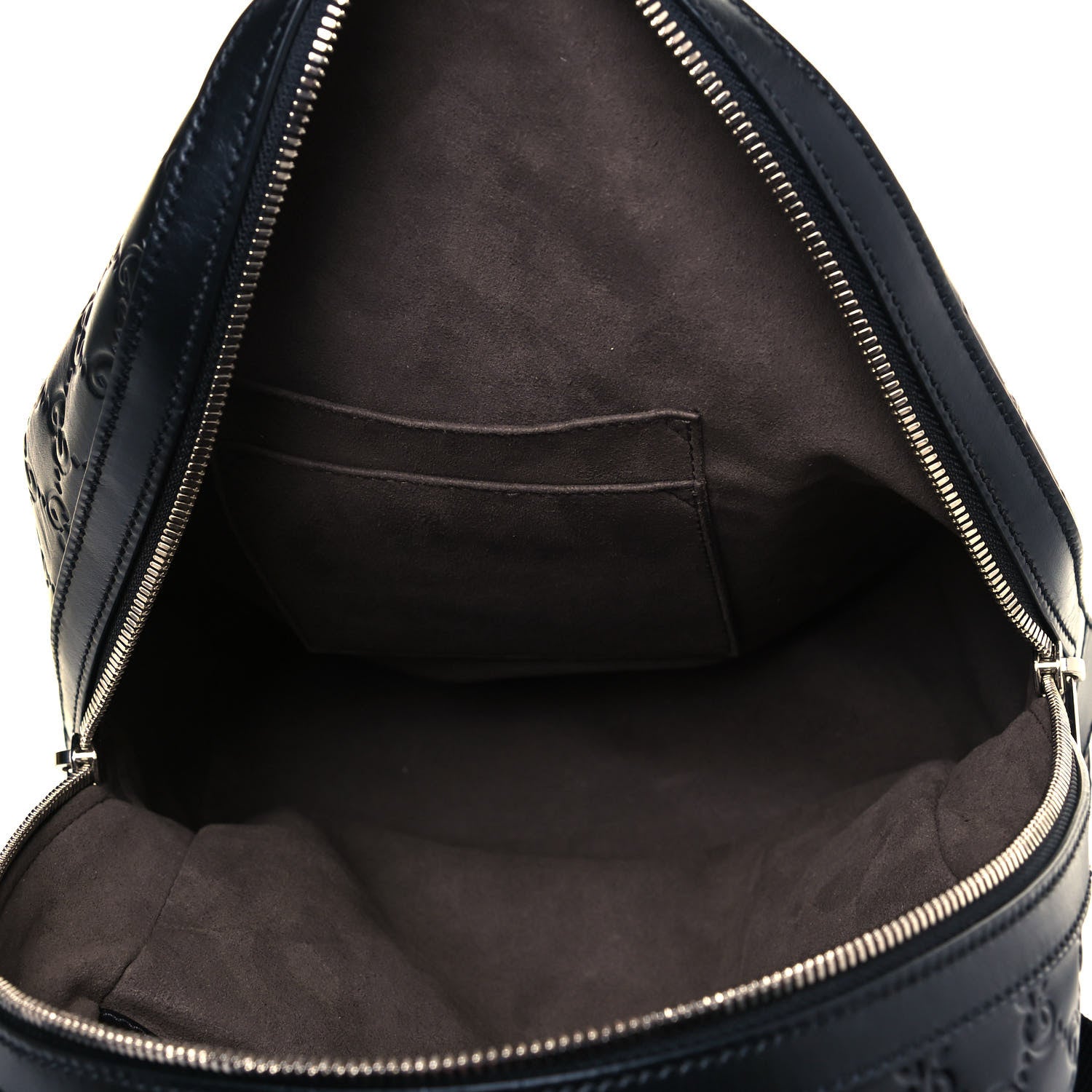 Gucci Guccissima Signature Small Day Backpack Black 5 of 10