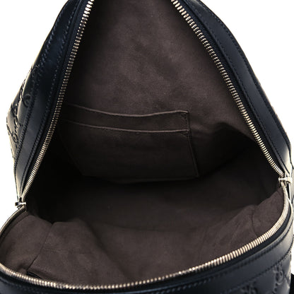 Gucci Guccissima Signature Small Day Backpack Black 5 of 10