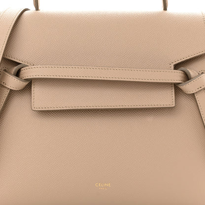 Celine Grained Calfskin Micro Belt Bag Light Taupe 8 of 11