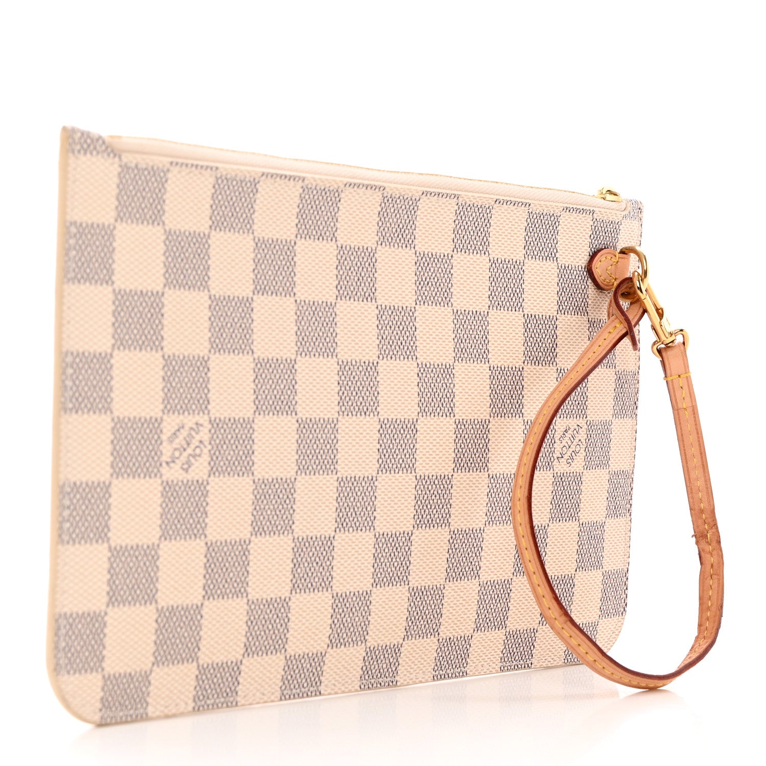 Louis Vuitton Damier Azur Neverfull MM GM Pochette 3 of 12