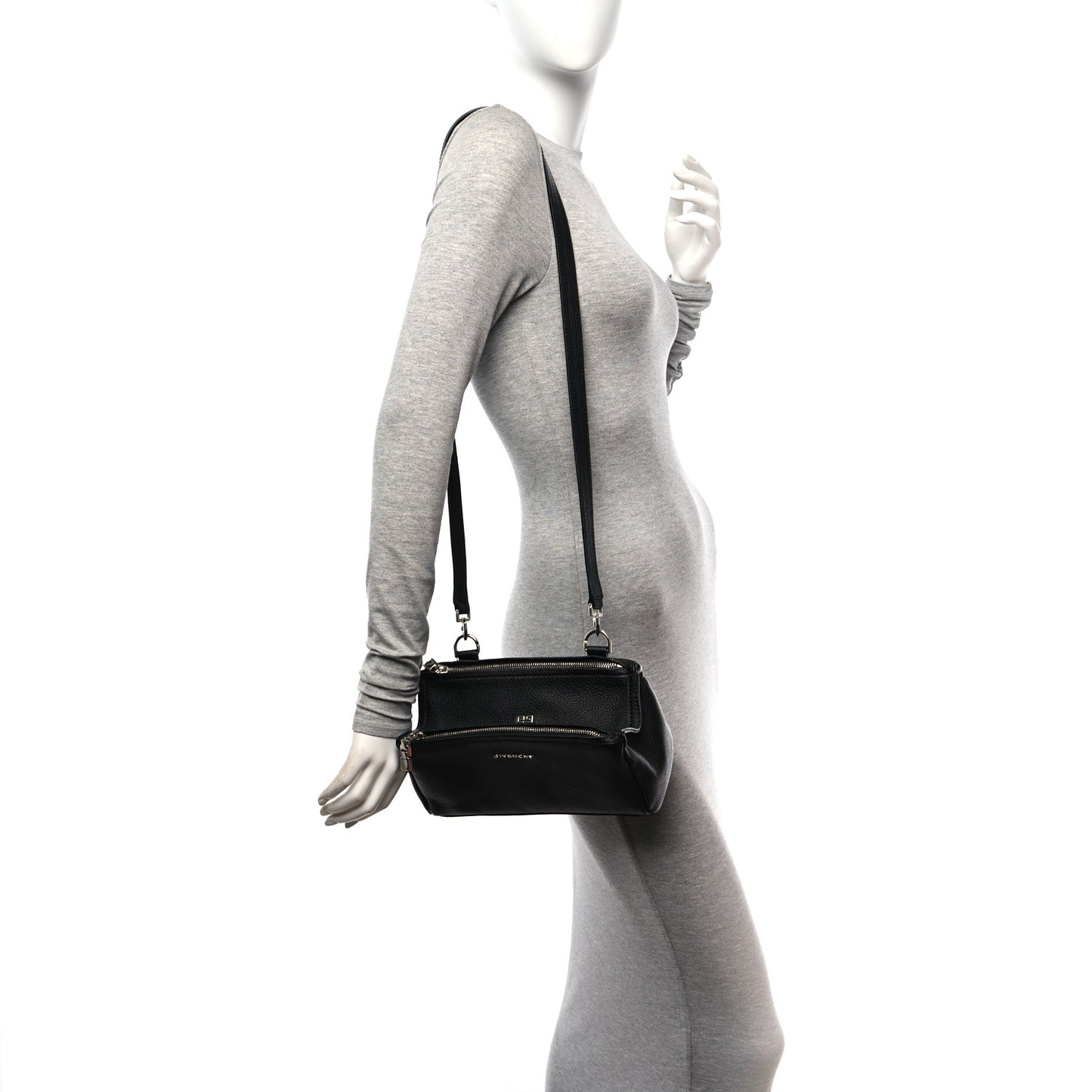 Sugar Goatskin Mini Pandora Black