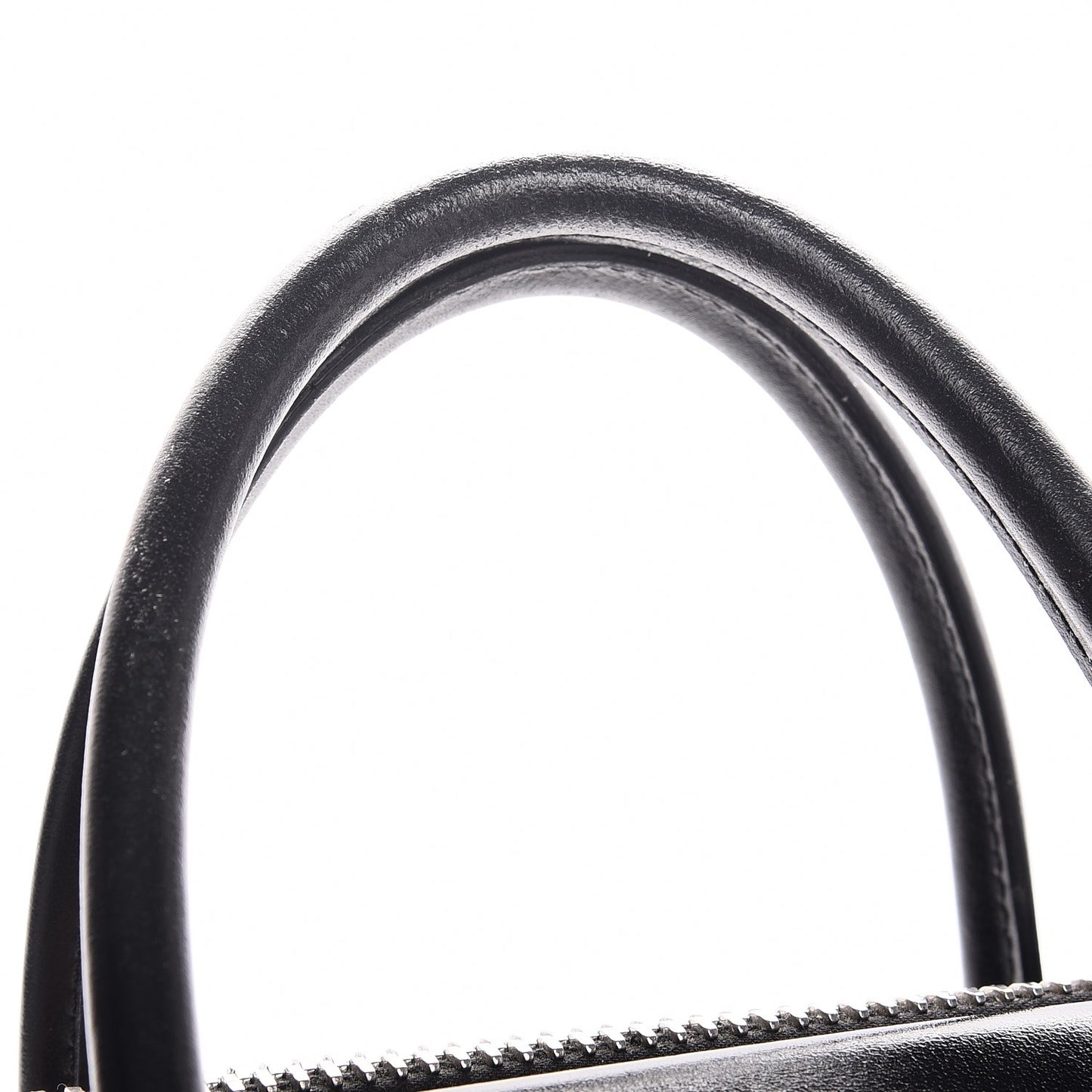 Shiny Lord Calfskin Medium Antigona Black