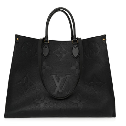 Louis Vuitton Empreinte Monogram Giant Onthego GM Black 1 of 10