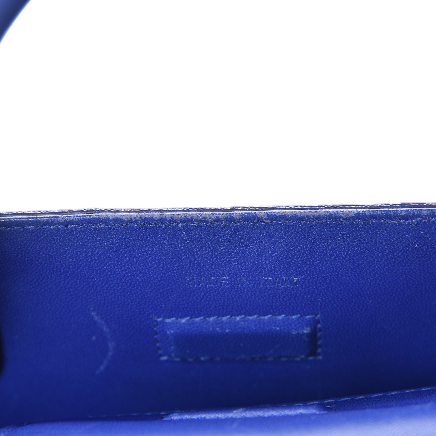 Bullcalf Medium Diorever Flap Yves Klein Blue