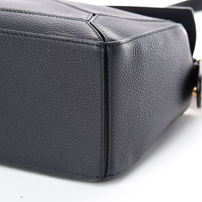 Loewe Calfskin Small Puzzle Bag Midnight Blue Black 6 of 9