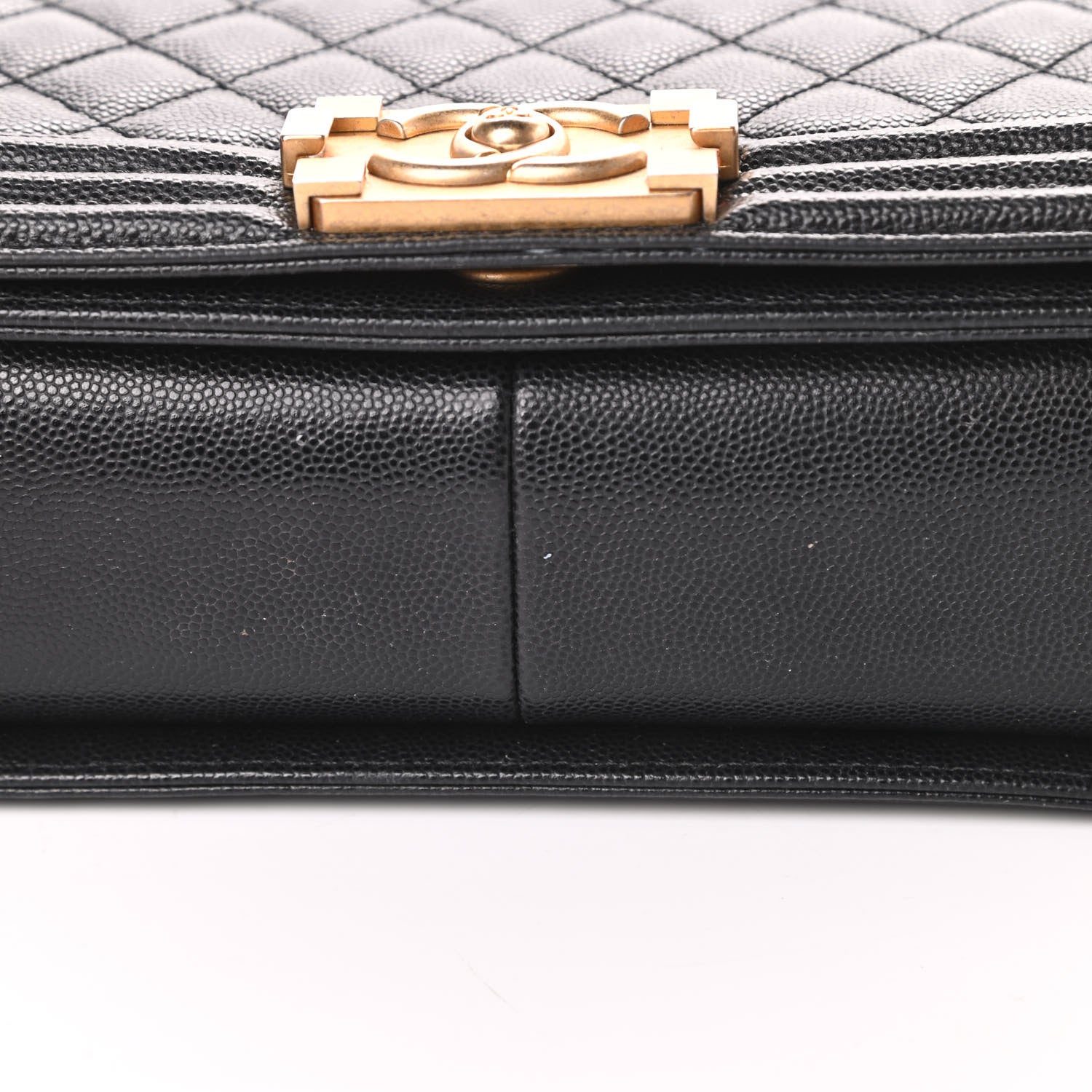 Chanel Caviar Quilted Medium Boy Flap Black 13 of 13