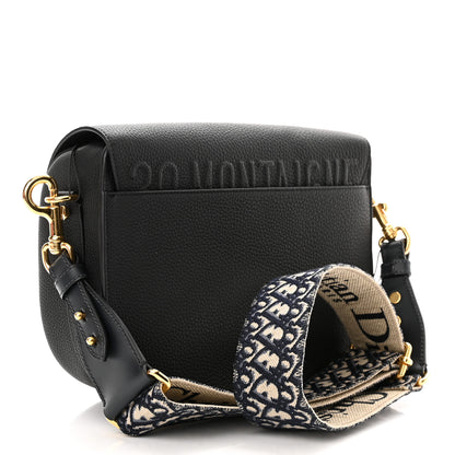 Christian Dior Grained Calfskin Large Bobby Flap Black 3 of 9