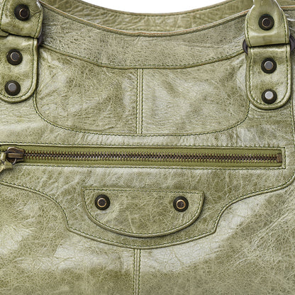Balenciaga Agneau Classic Hardware Part Time Light Olive 16 of 18