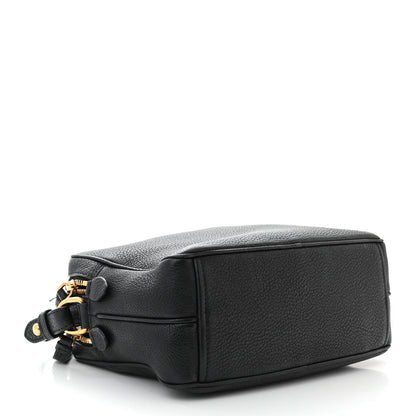 Prada Vitello Phenix Camera Bag Black 4 of 14