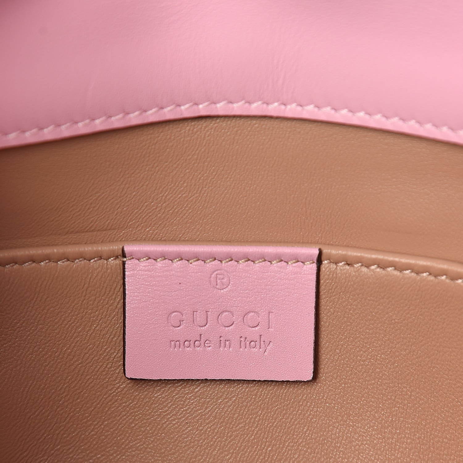 Gucci Nappa Pearl Studded Mini Queen Margaret Broadway Shoulder Bag Sugar Pink 6 of 12