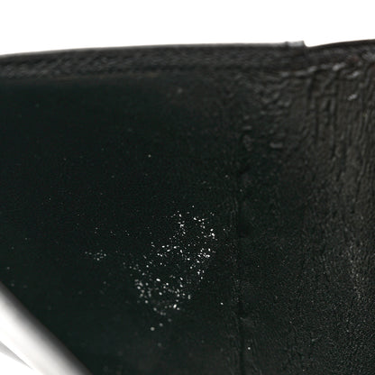 Louis Vuitton Epi 6 Card Billfold Wallet Black 8 of 9