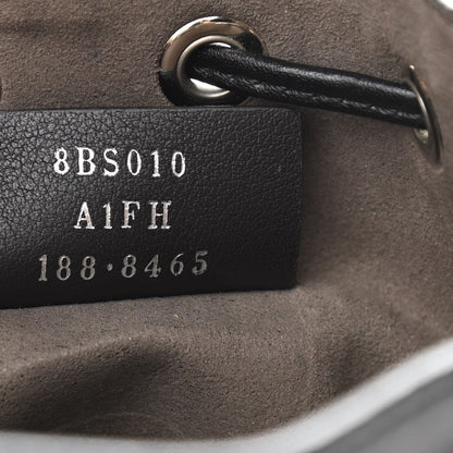 Fendi Vitello Liberty Pearl F is Fendi Mini Mon Tresor Bucket Bag Black 9 of 10