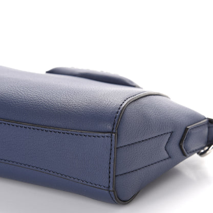 Givenchy Sugar Goatskin Nano Antigona Midnight Blue 7 of 9