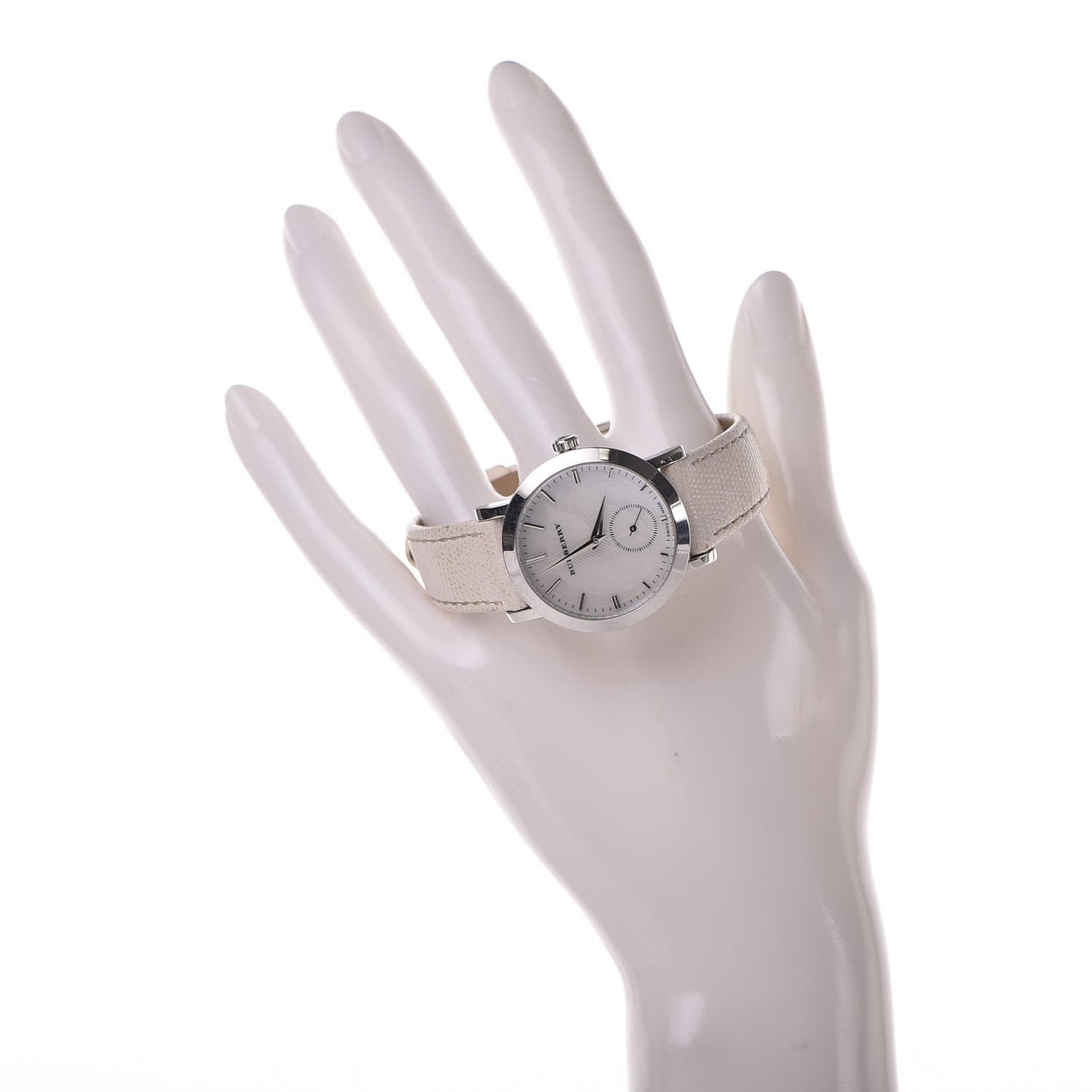 Stainless Steel Calfskin Mother of Pearl 31mm Quartz Watch BU1733