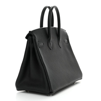 Hermes Togo Birkin 25 Black 3 of 11