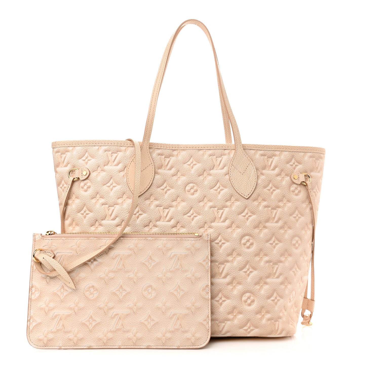 Empreinte Monogram Summer Stardust Neverfull MM Beige Clair