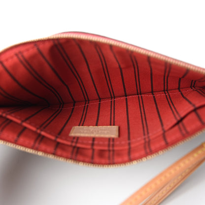 Louis Vuitton Monogram Neverfull MM GM Pochette Cherry 4 of 6