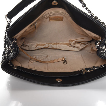 Chanel Caviar Quilted Expandable Zip Shoulder Bag Black 5 of 7