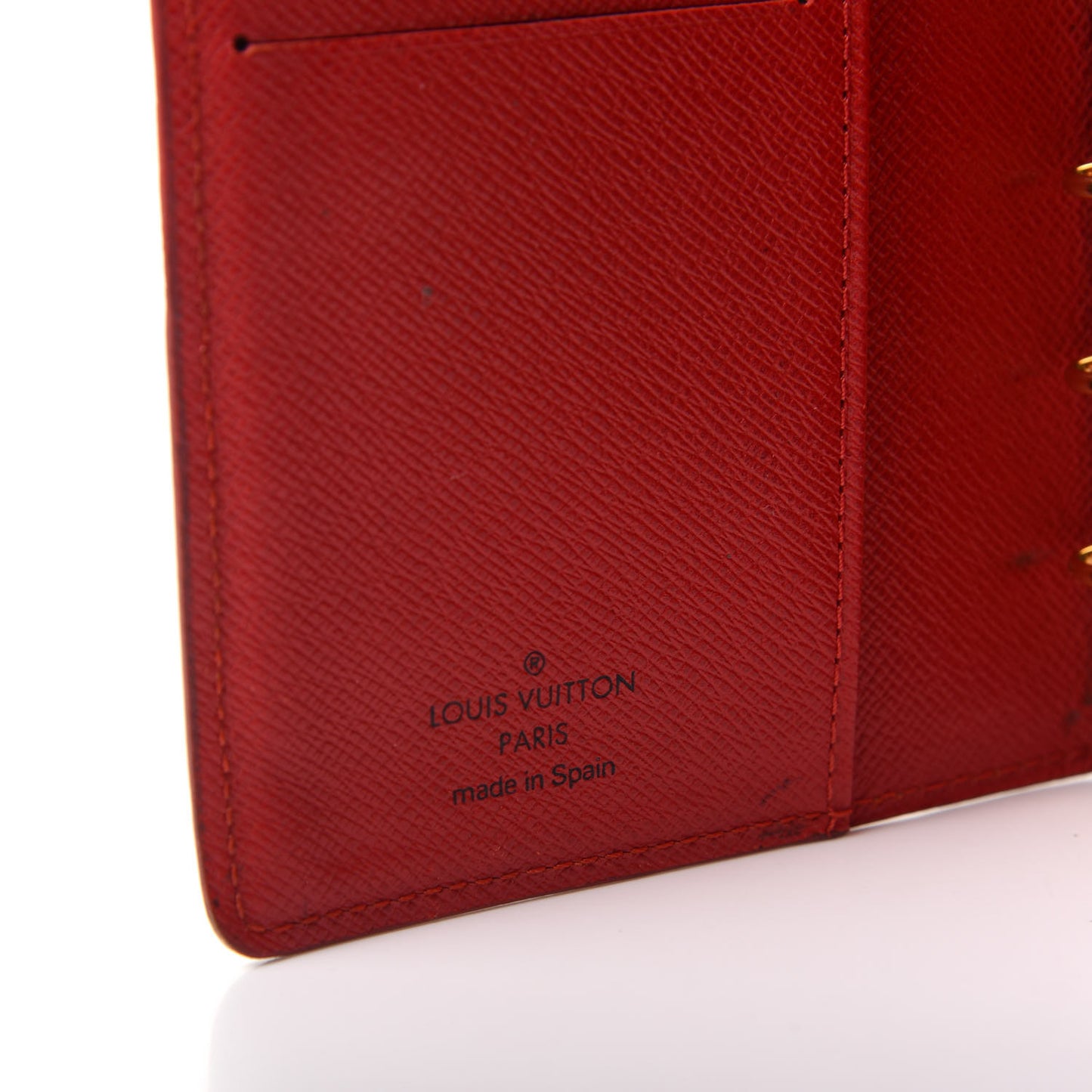 Epi Small Ring Agenda Cover Red