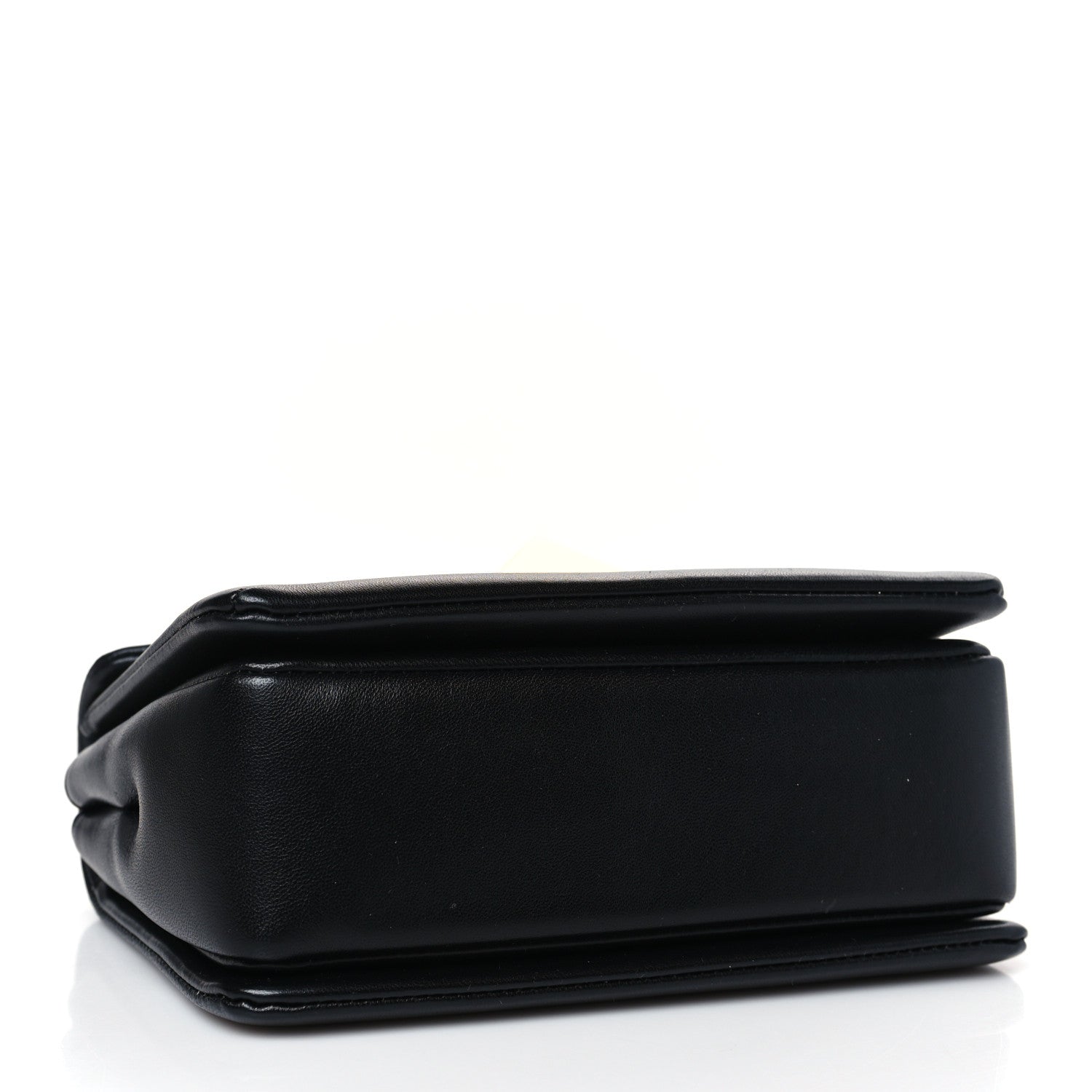 Valentino Garavani Nappa One Stud Chain Clutch Black 4 of 8