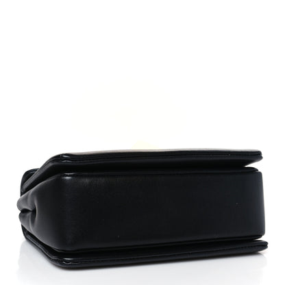 Valentino Garavani Nappa One Stud Chain Clutch Black 4 of 8