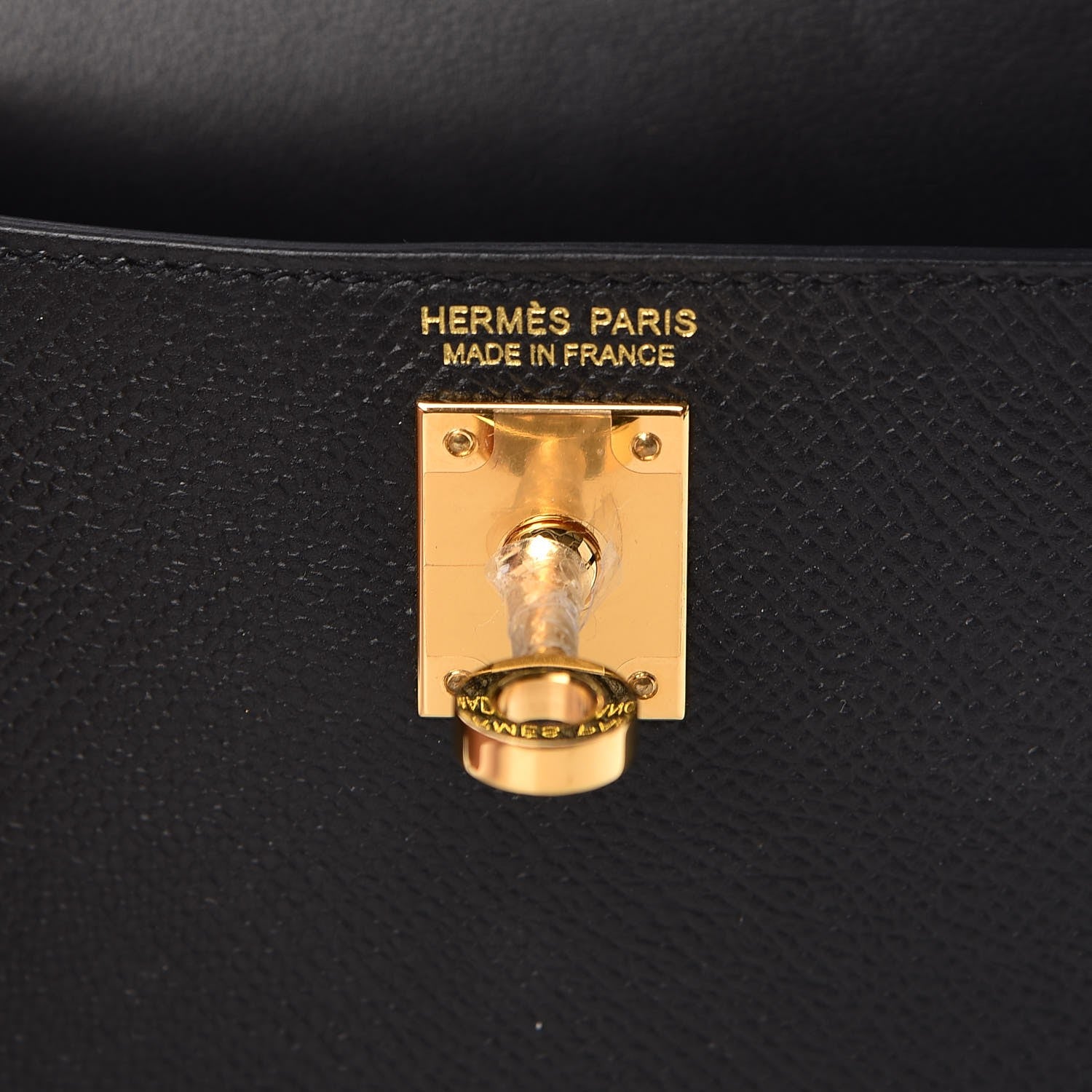 Hermes Epsom Mini Kelly Sellier 20 Black 7 of 9