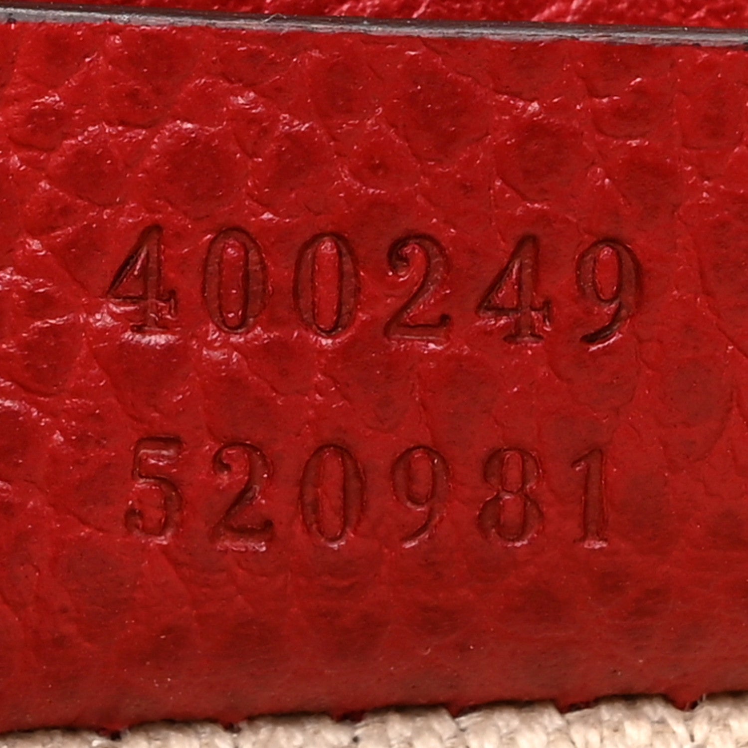 Gucci Dollar Calfskin Swarovski Crystal Small Dionysus Shoulder Bag Hibiscus Red 8 of 19