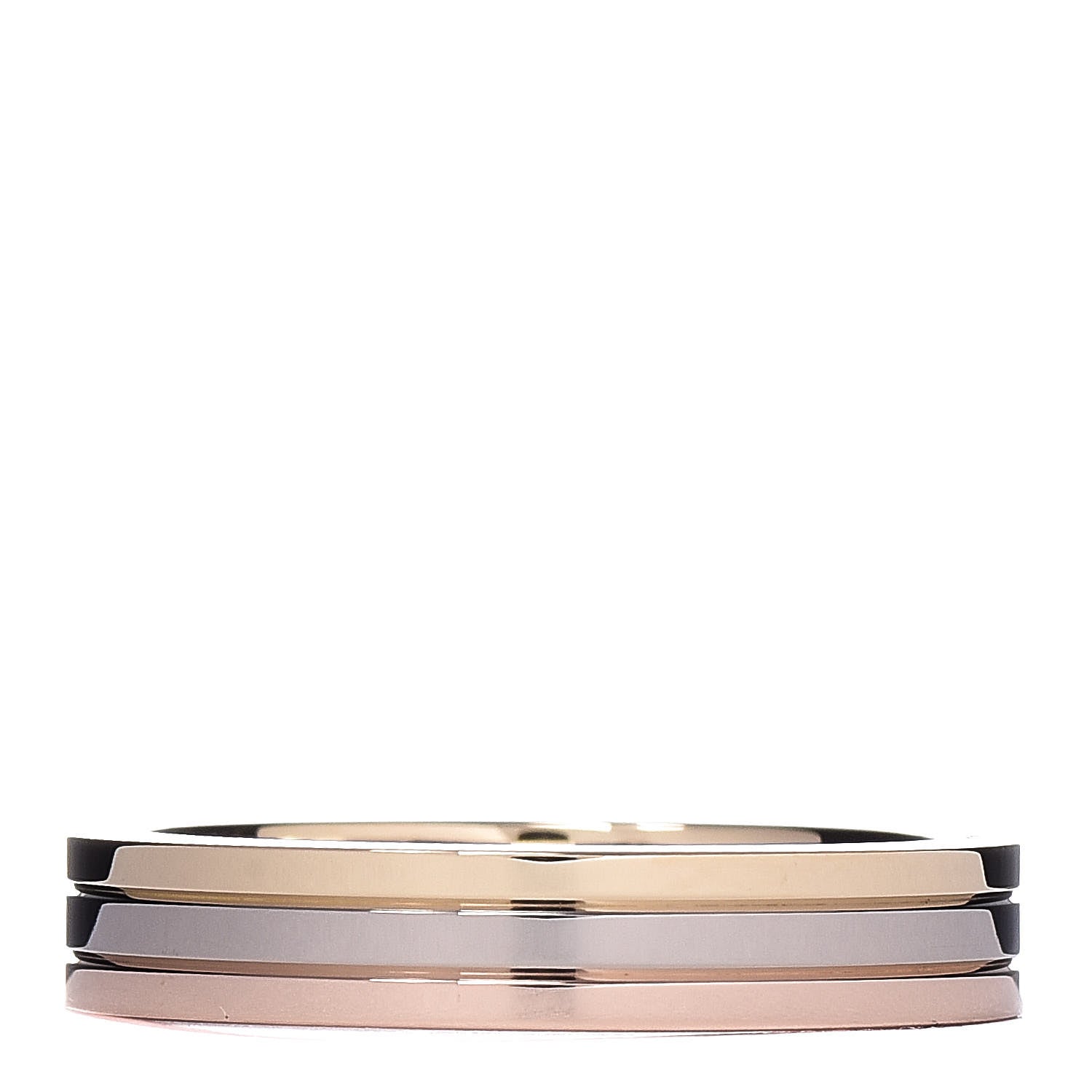 Cartier 18K Pink White Yellow Gold 3.5mm Vendome Louis Cartier Wedding Band Ring 48 4.5 1 of 7