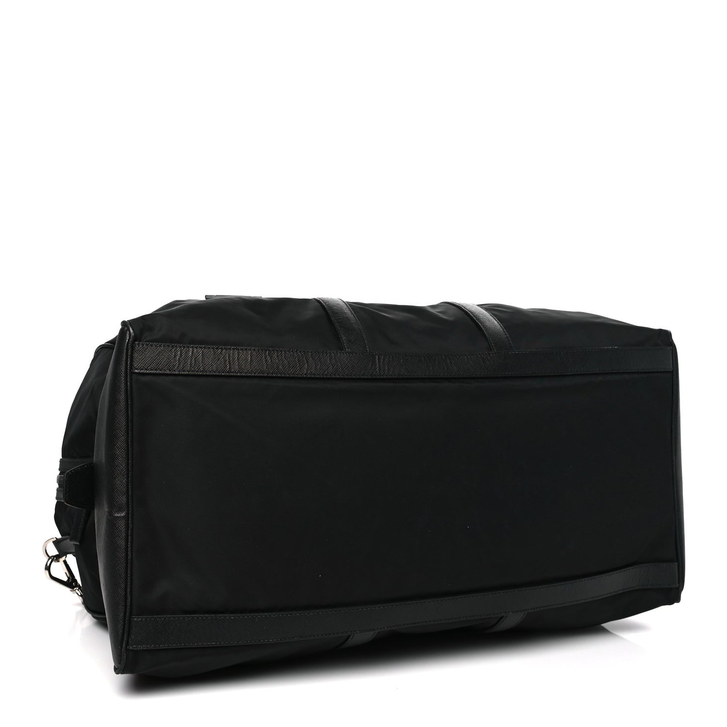 Tessuto Nylon Saffiano Duffle Black