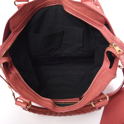 Balenciaga Agneau Giant 12 Gold Hardware City Rose Bombon Raspberry 5 of 19
