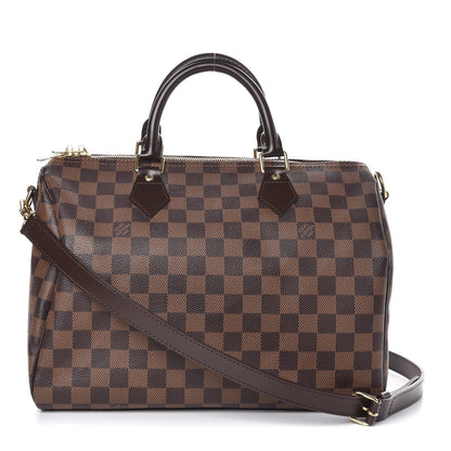 Louis Vuitton Damier Ebene Speedy Bandouliere 30 1 of 9