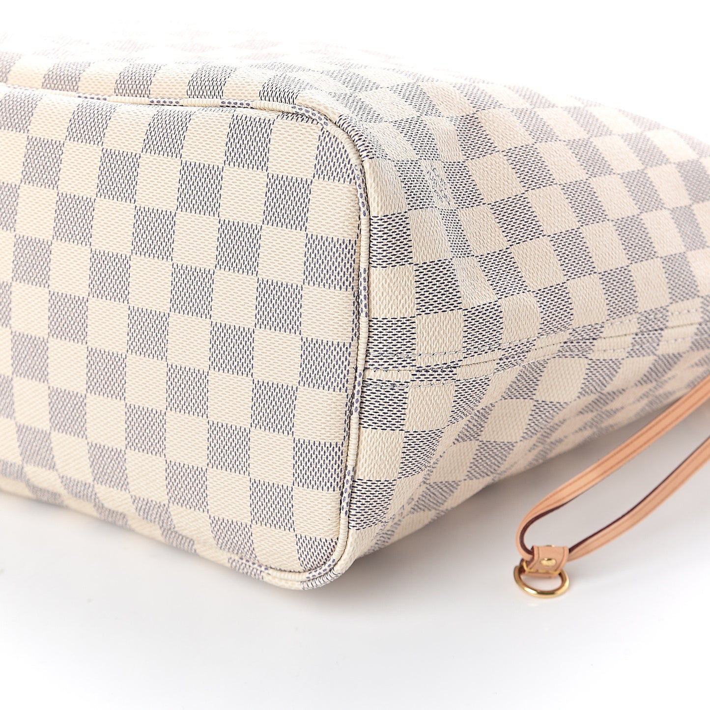 Damier Azur Neo Neverfull MM Rose Ballerine