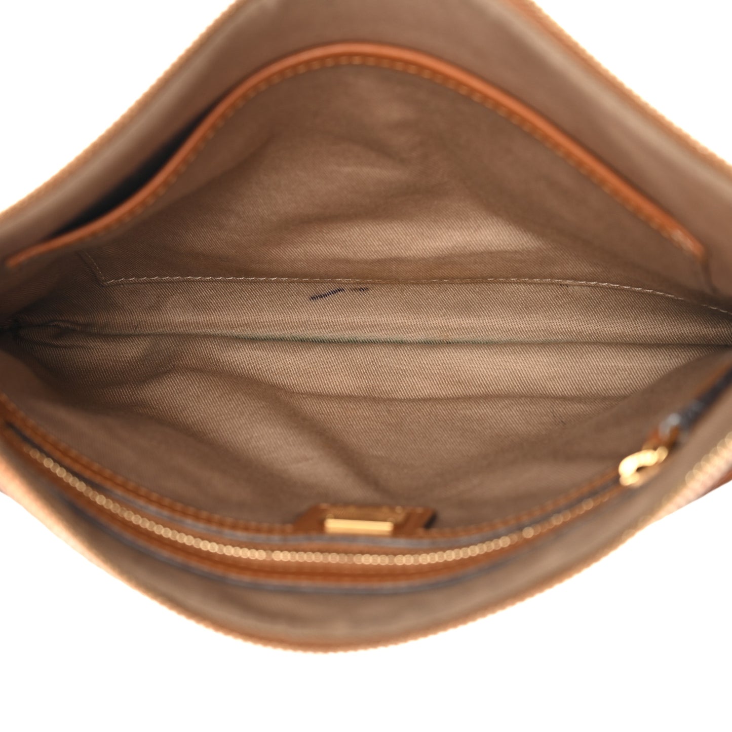 Visetos Medium Crossbody Pouch Cognac