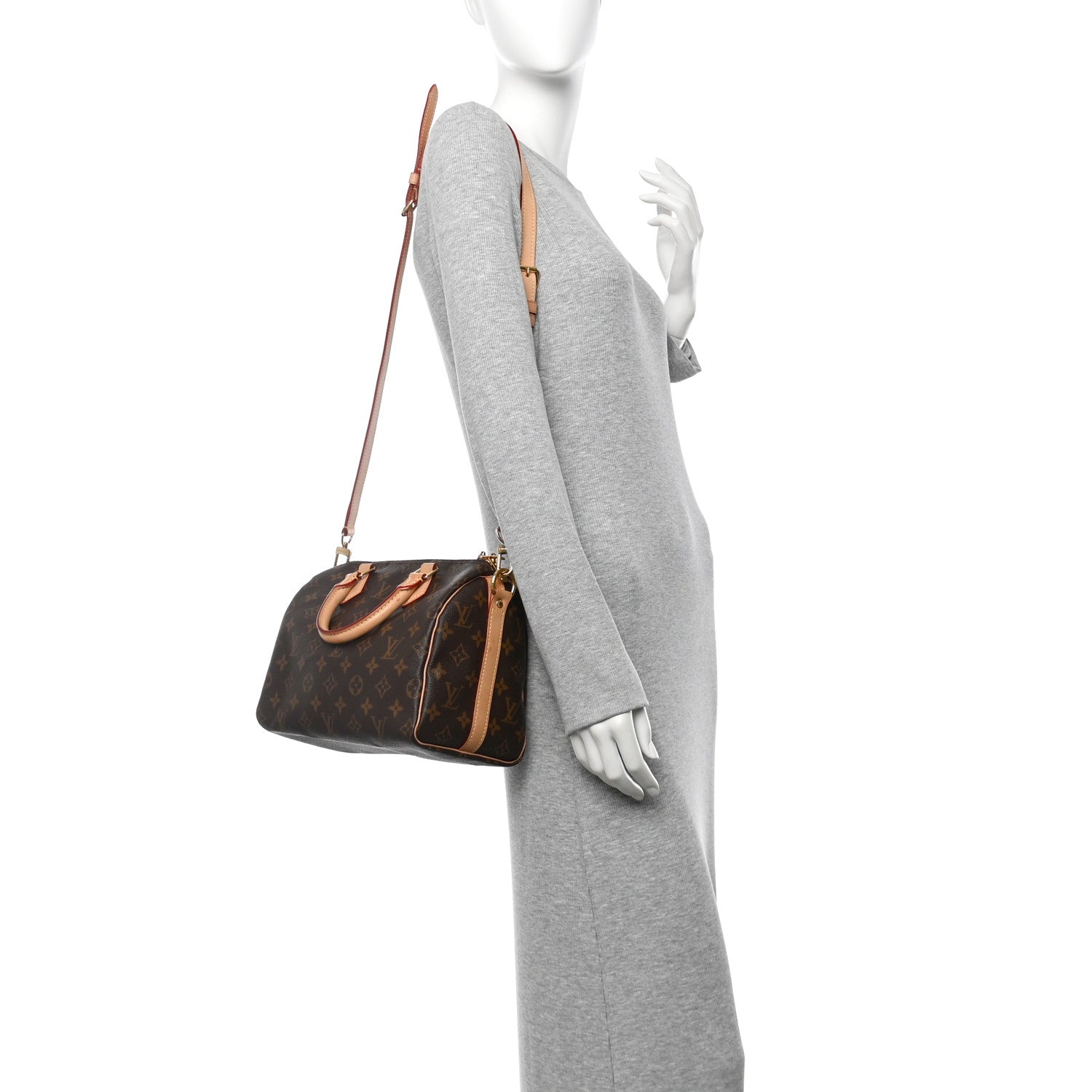 Louis Vuitton Monogram Speedy Bandouliere 25 2 of 11