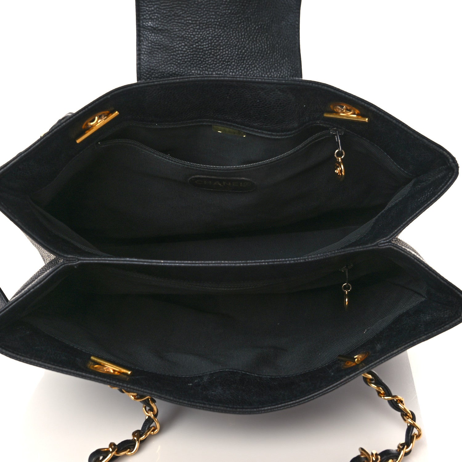 Chanel Caviar Shoulder Bag Black 5 of 11