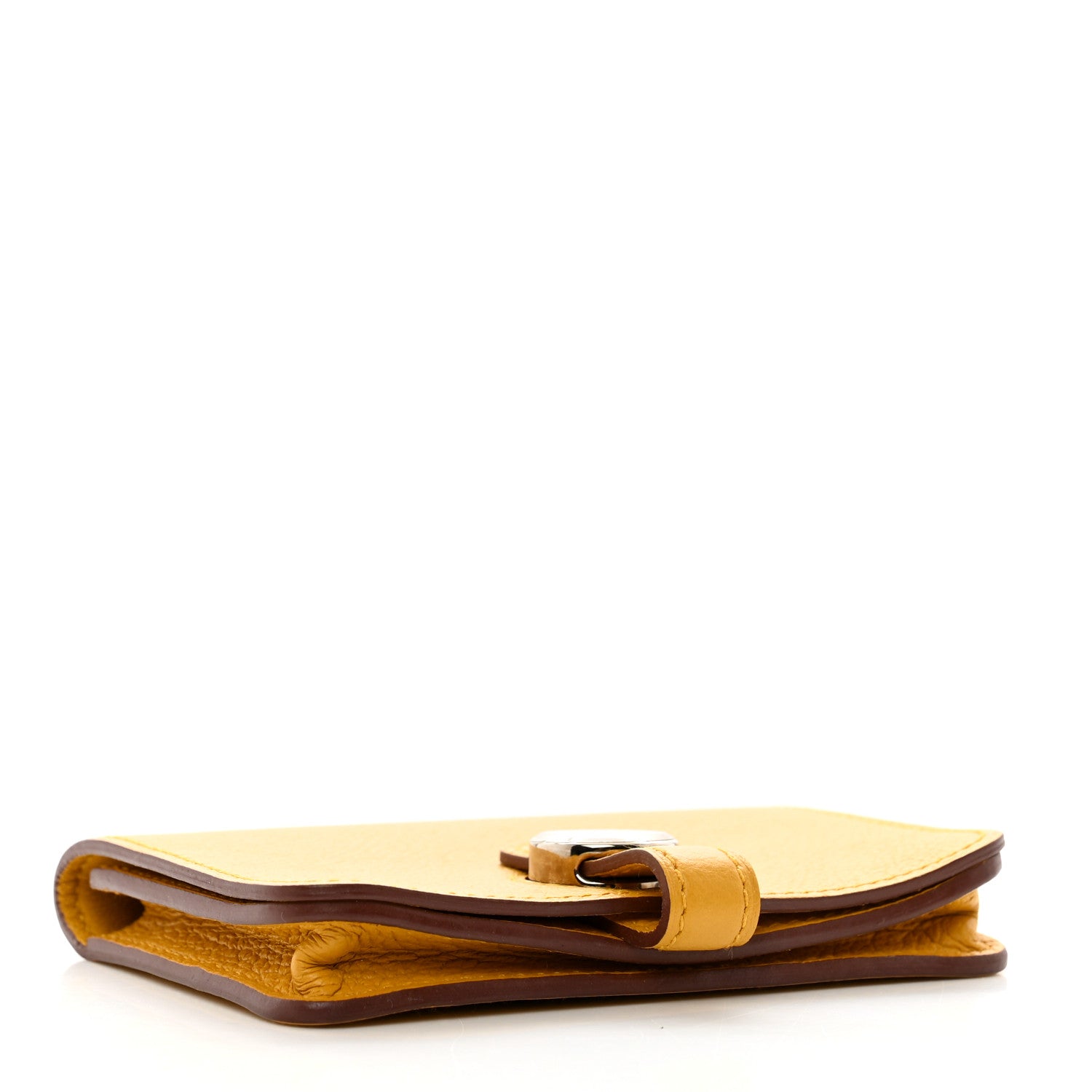 Hermes Evercolor Dogon Card Case Ambre 4 of 8