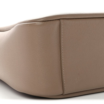 Saint Laurent Grained Calfskin Small Le 5 A 7 Soft Hobo Dusty Grey 9 of 11