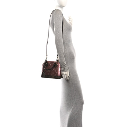 Louis Vuitton Vernis Monogram Alma BB Rose Pale Metallise 2 of 9