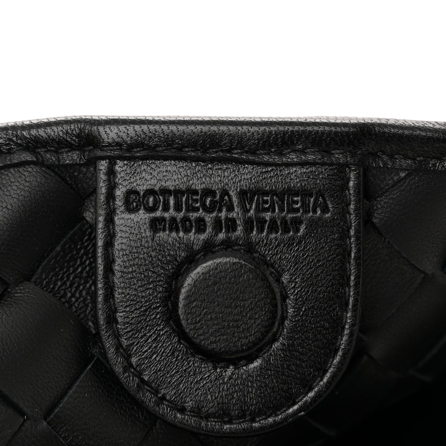 Nappa Intrecciato Sardine Bag Black