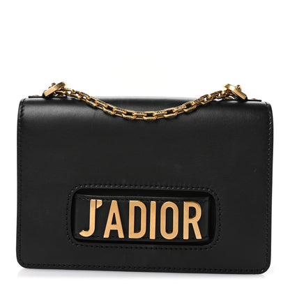 Christian Dior Calfskin Mini J'Adior Chain Flap Bag Black 1 of 11